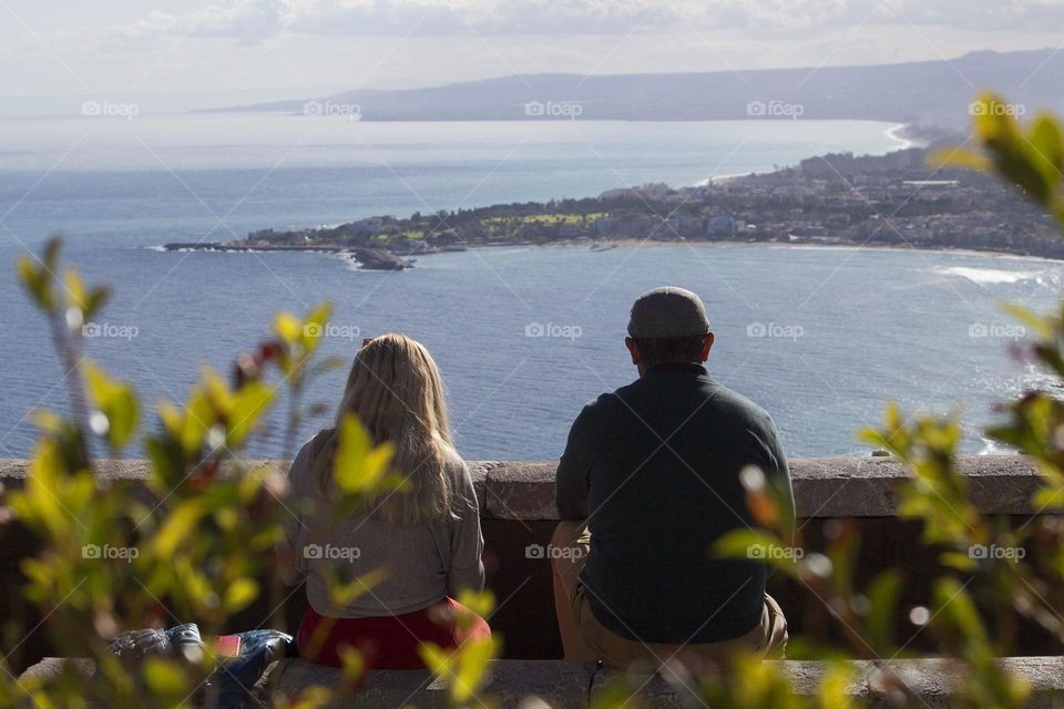 View over Ionian sea