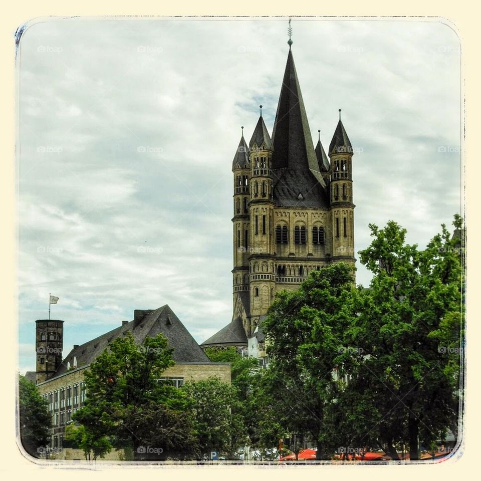Steeple in Cologne 