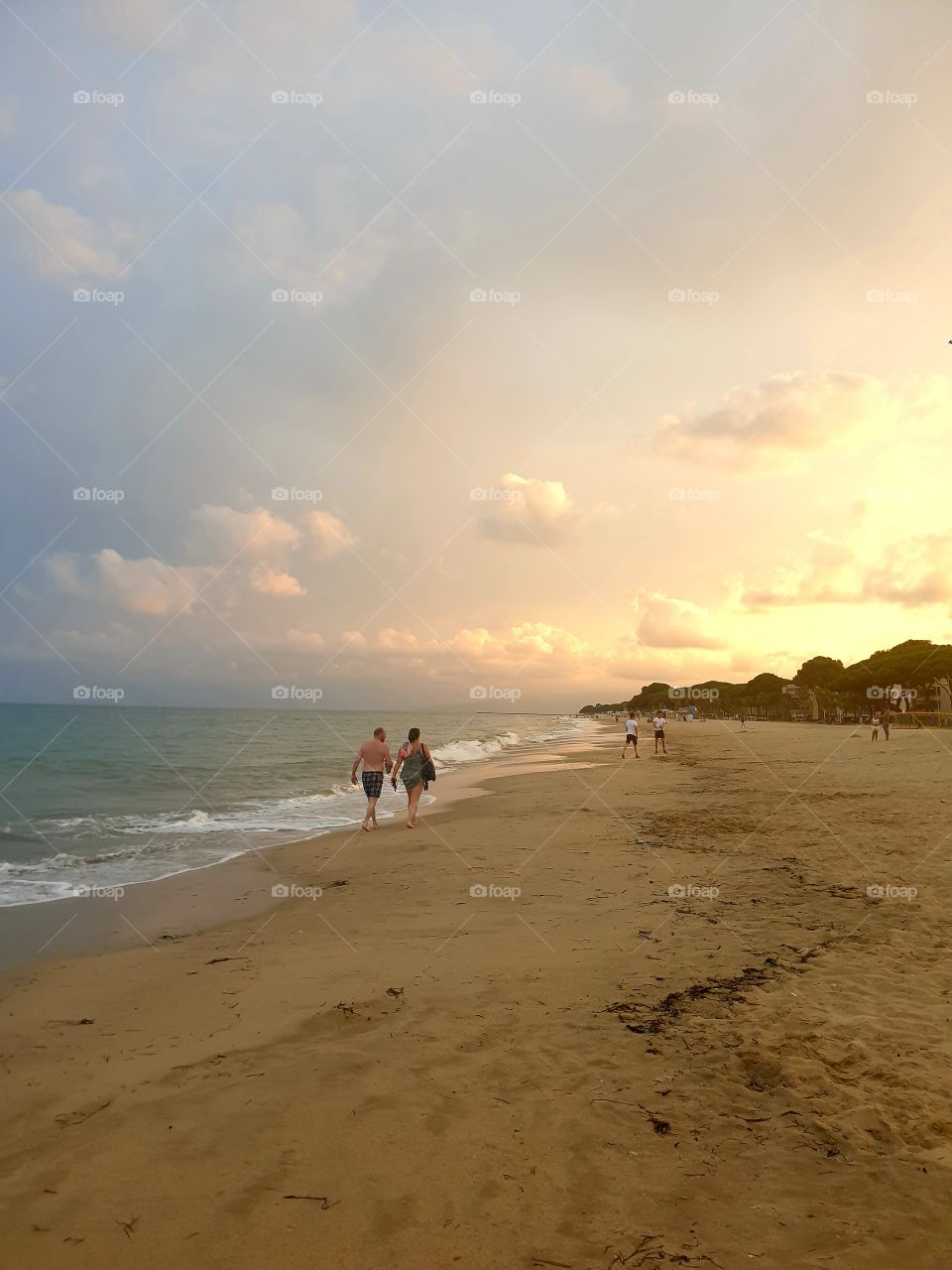 Spain  , Salou , SUNSET