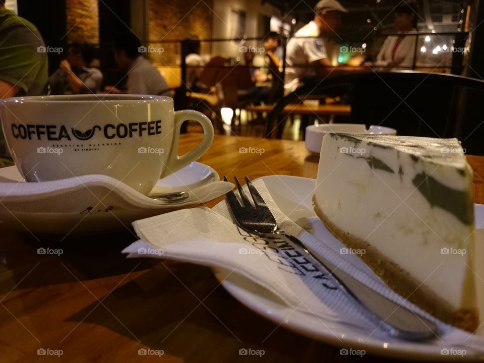 Coffee culture . it's late night but people still looking for a places to chills with their friends and family while having their favorite coffee 
