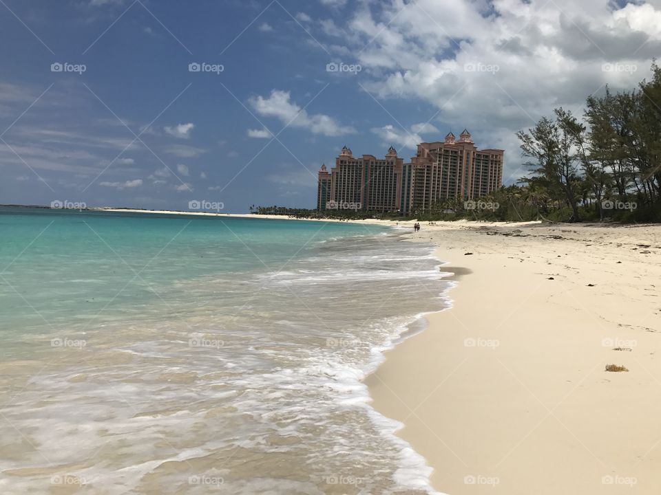 Bahamian beach