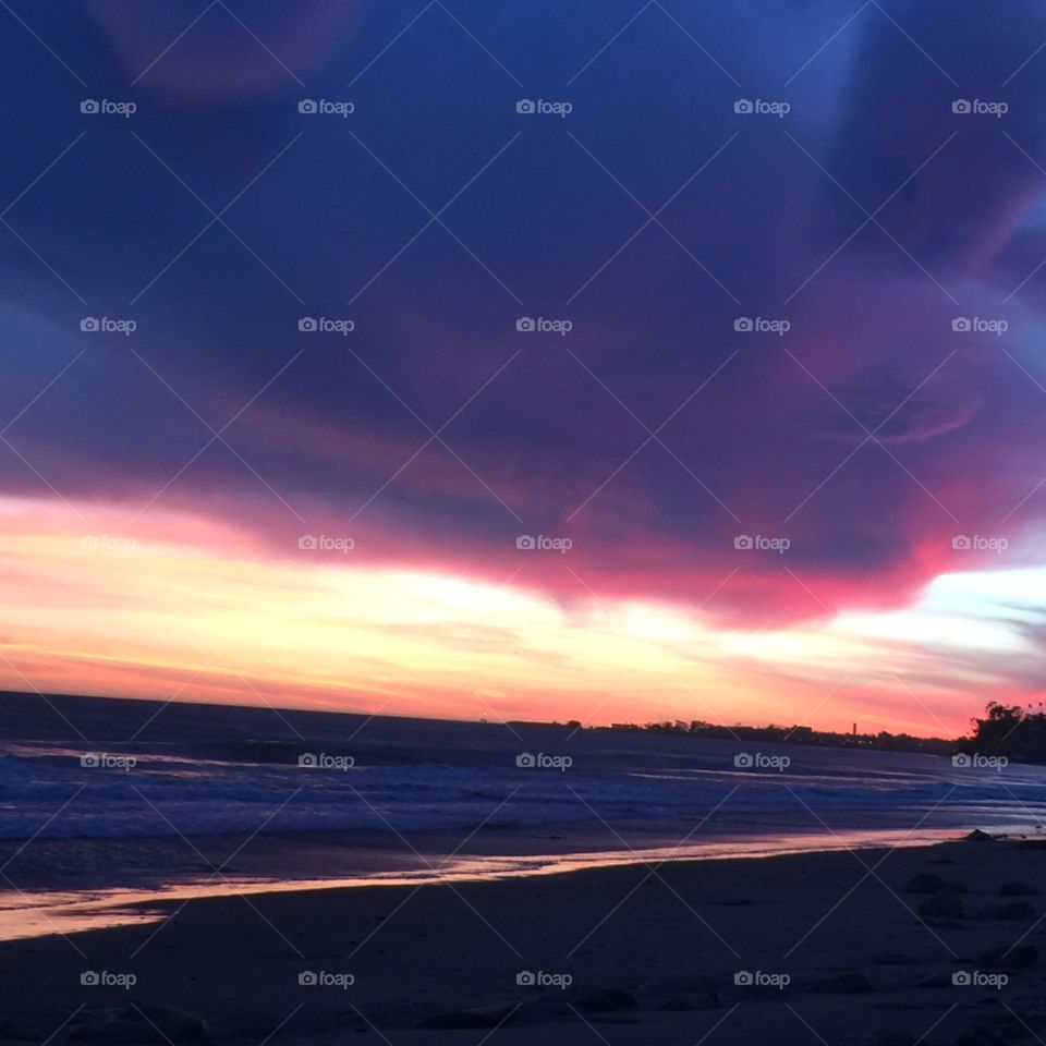 Sunset, Evening, Sea, Ocean, Dusk