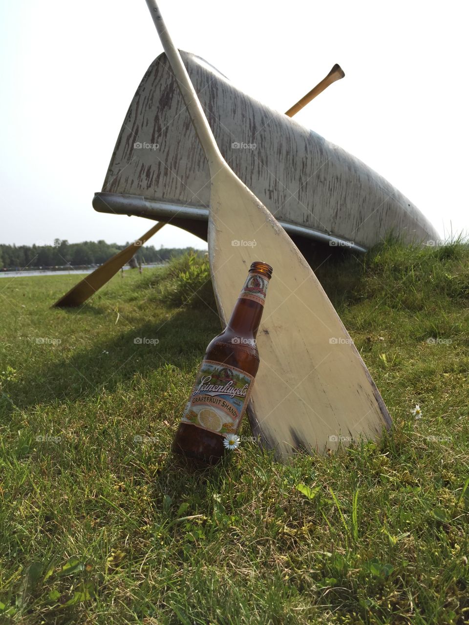 Earned a Break. A cold one on shore. 