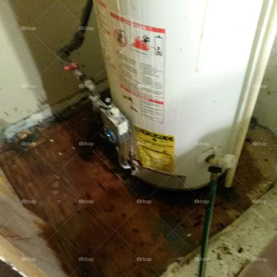 Broken Water Heater