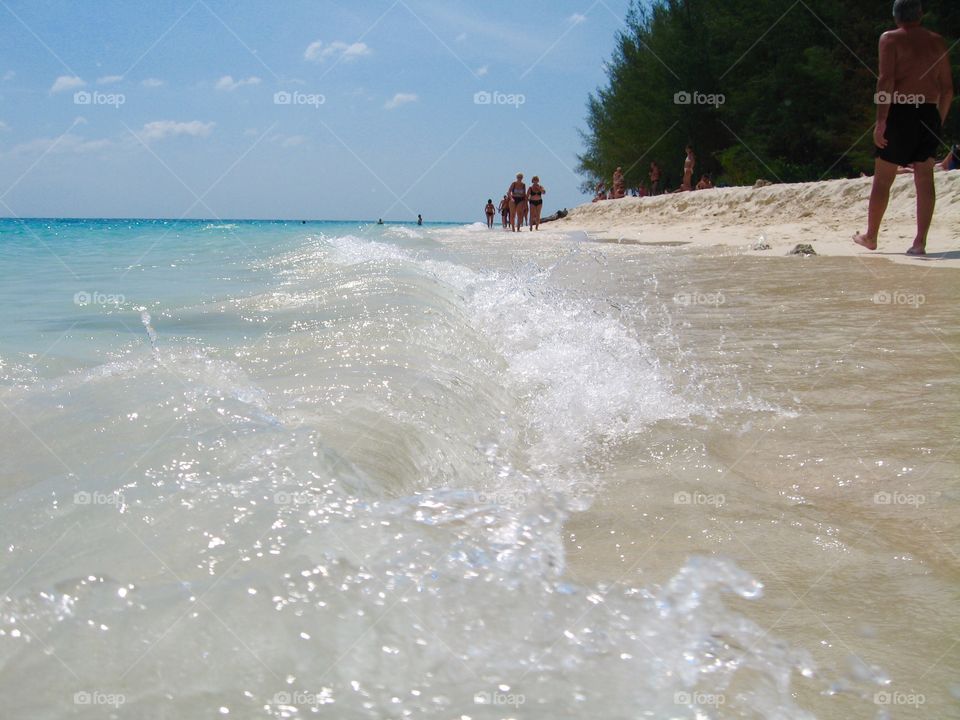 Koh Poda. A walk by the beach