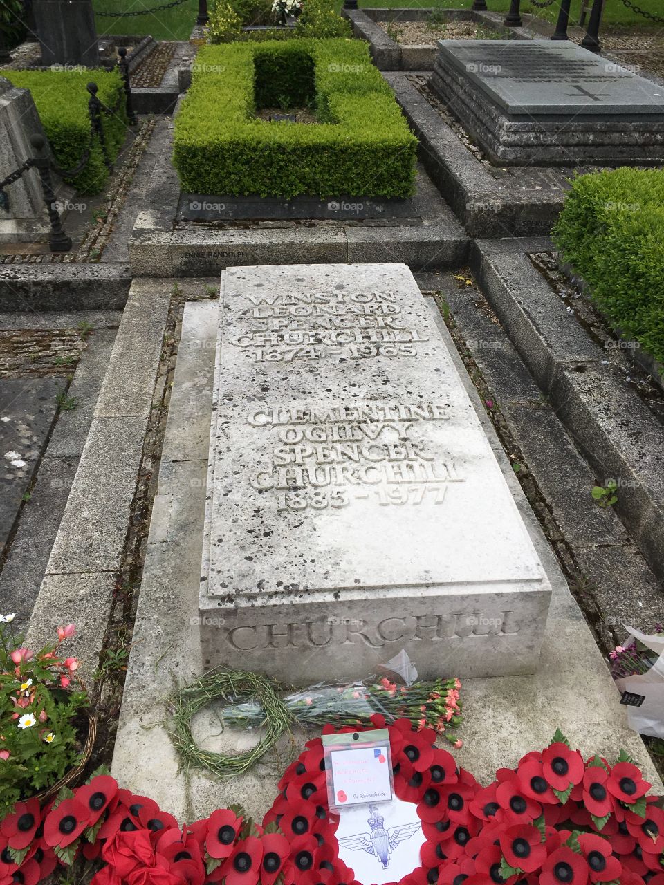 Winston Churchill gravesite 