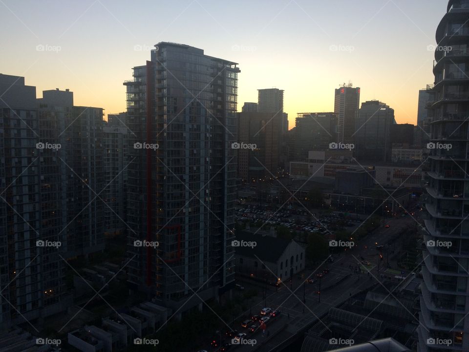Sunset city view! 