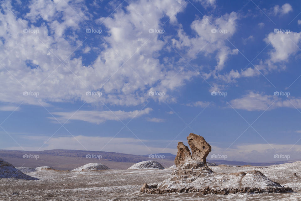 Atacama Desert in Chile.