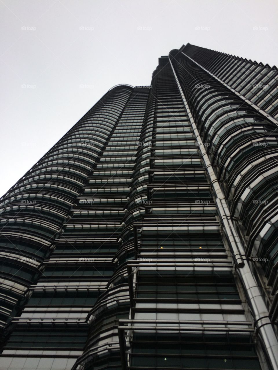 Petronas towers angled 