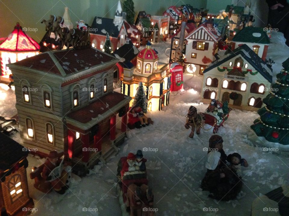 Christmas village