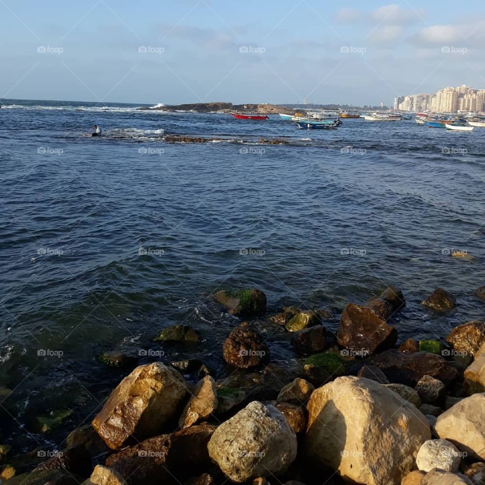 Alexandria's Mediterranean Sea