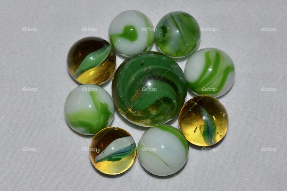 Green Marbles 