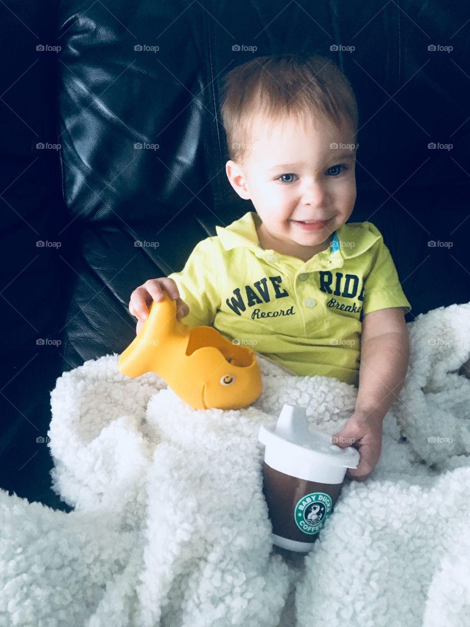 “Baby Ducks” Starbucks sippy cup was quite the hit with our son!