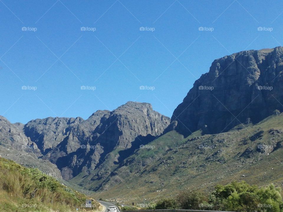 mountains CAPE SOUTH AFRICA