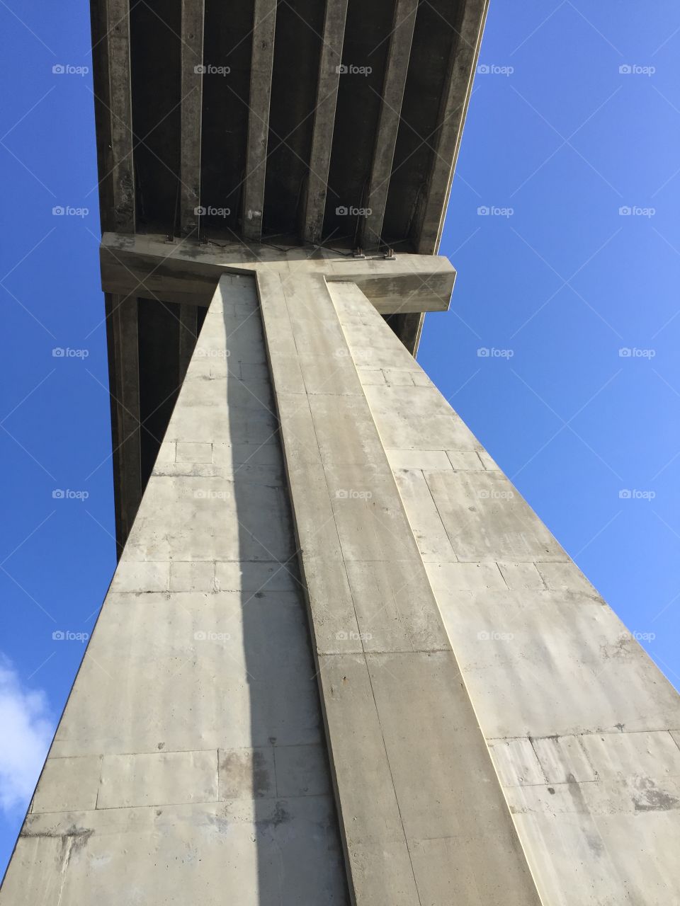 Bridge view from below 