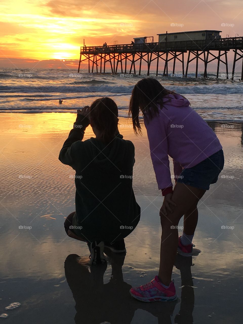 Sunrise pier