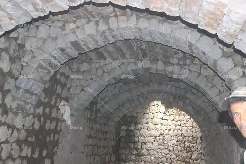 A stunning view of green mountains covered in fog in Yemen