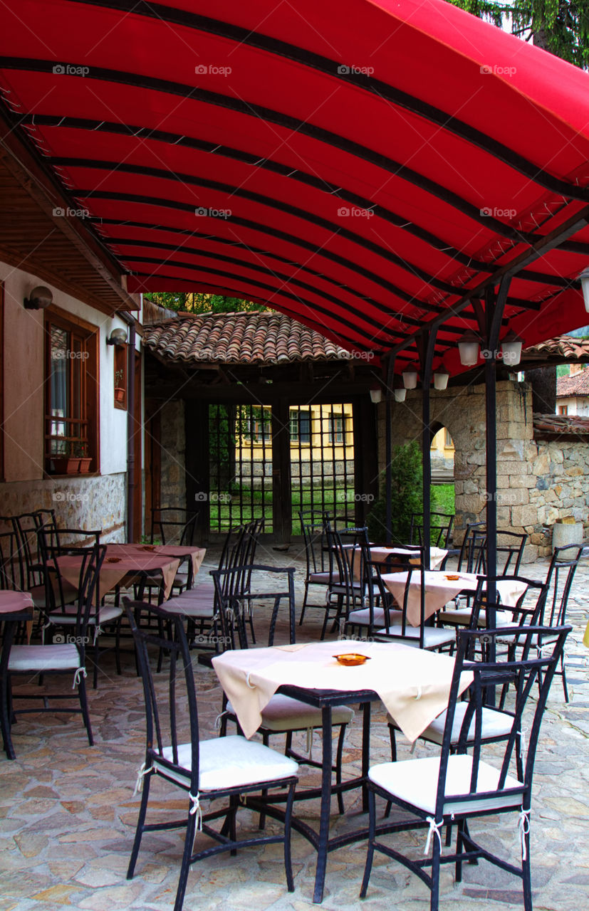 traditional restaurant in the guesthouse