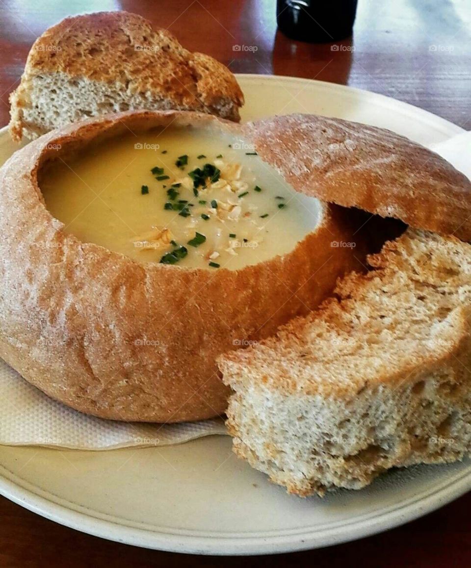 Slovak Garlic Soup