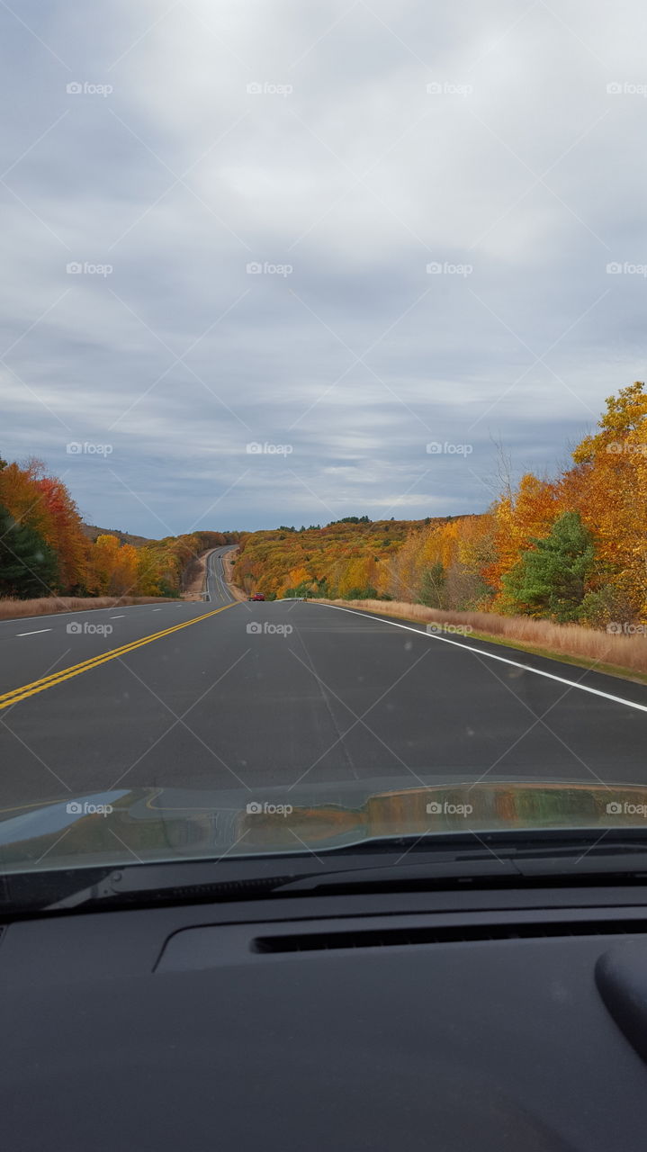 commuting in rural Maine