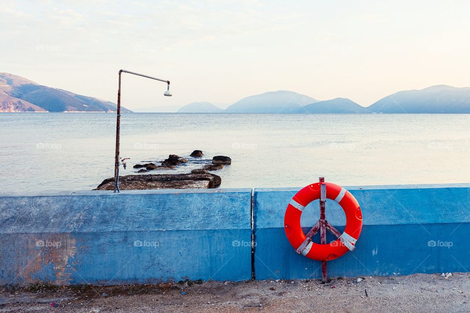 Seaside landscape