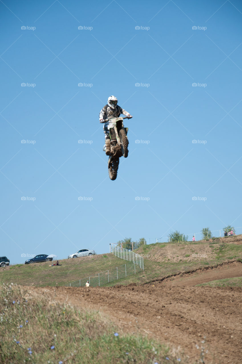 Motorcycle jump