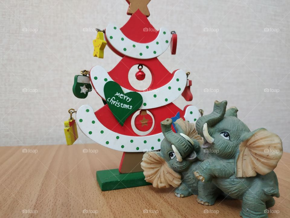 elephant and New year