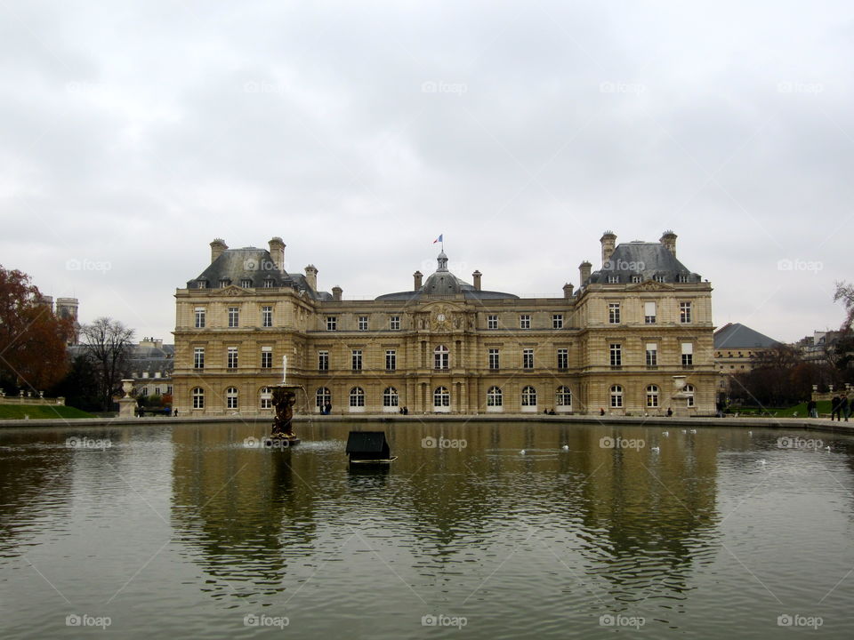 Architecture, Building, Castle, River, Travel