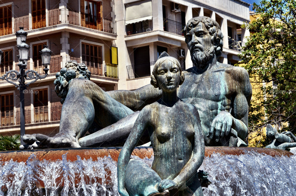 Fuente del Turia. Fuente del Turia (Valencia - Spain)
