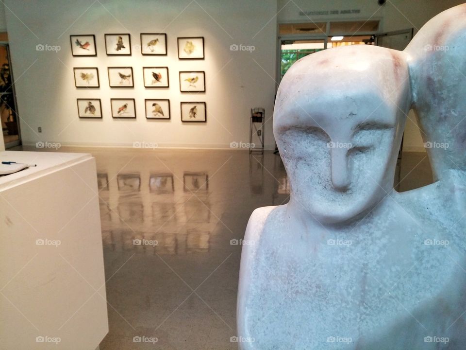 Sculpture at a local culture centre