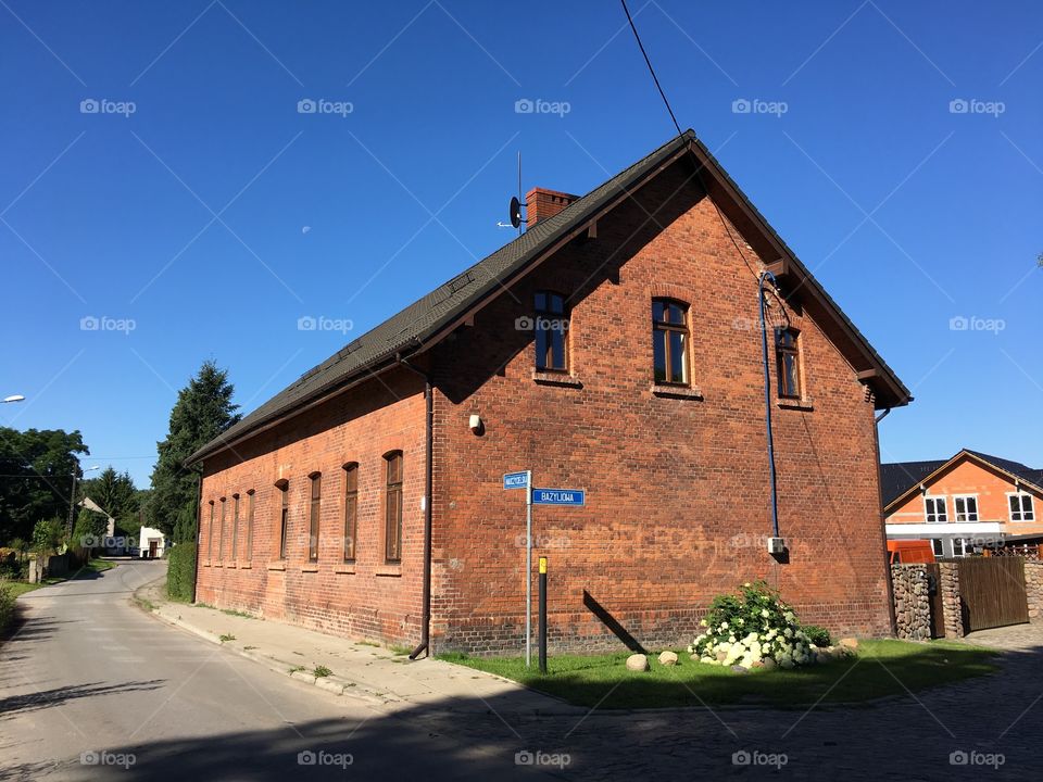 Smierdnica, Poland - The old school