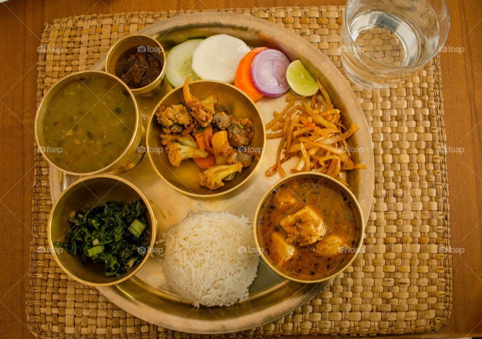 Nepali food 🍱