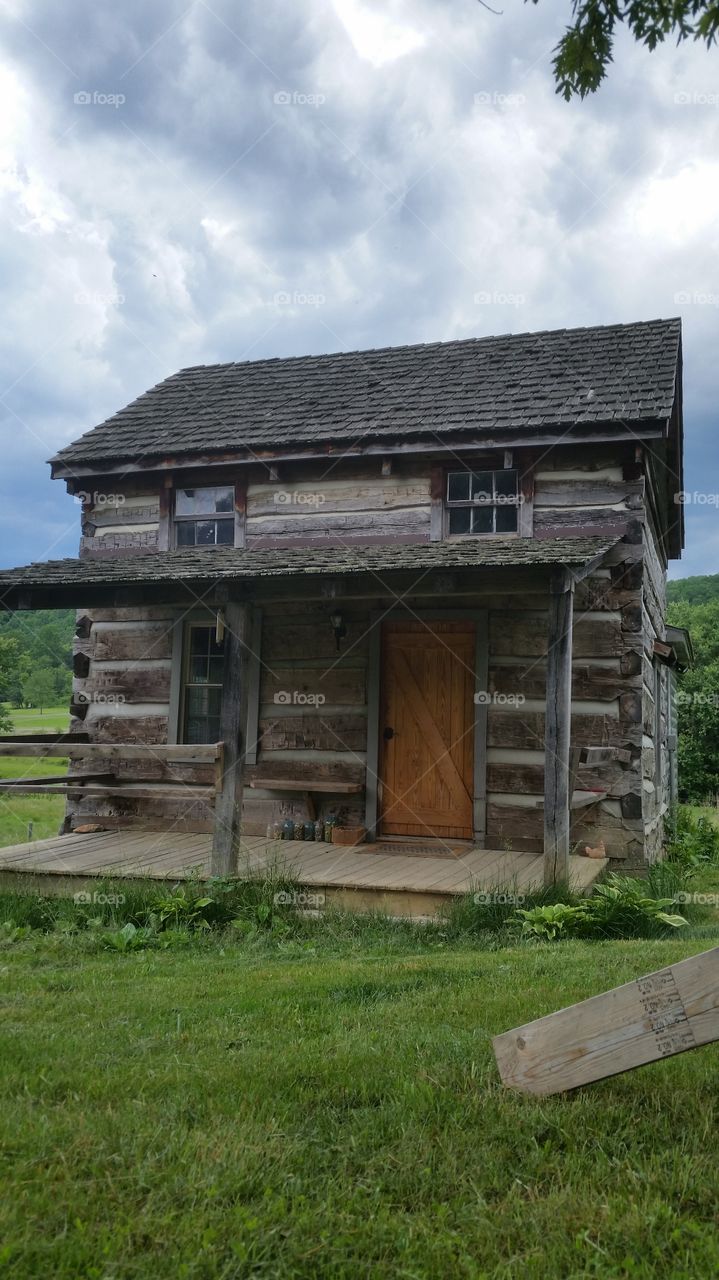 old cabin
