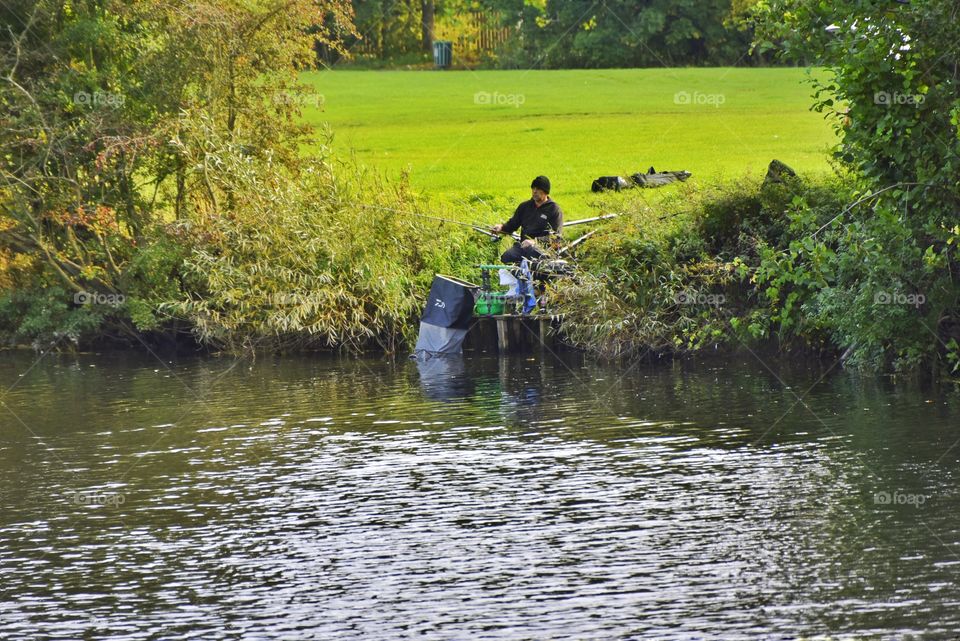 Fishing. River