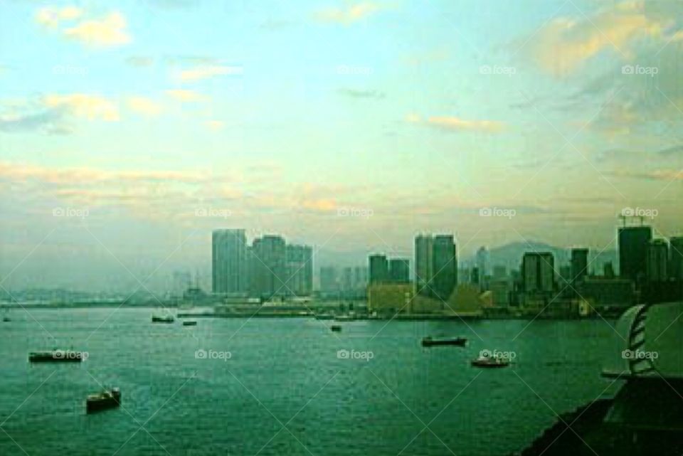 Hong Kong Harbor 
