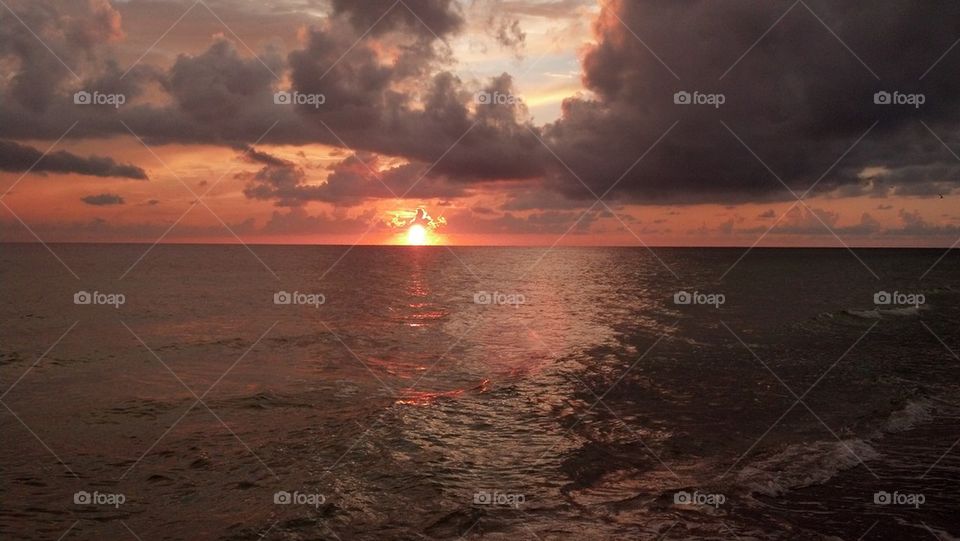 Florida at dusk