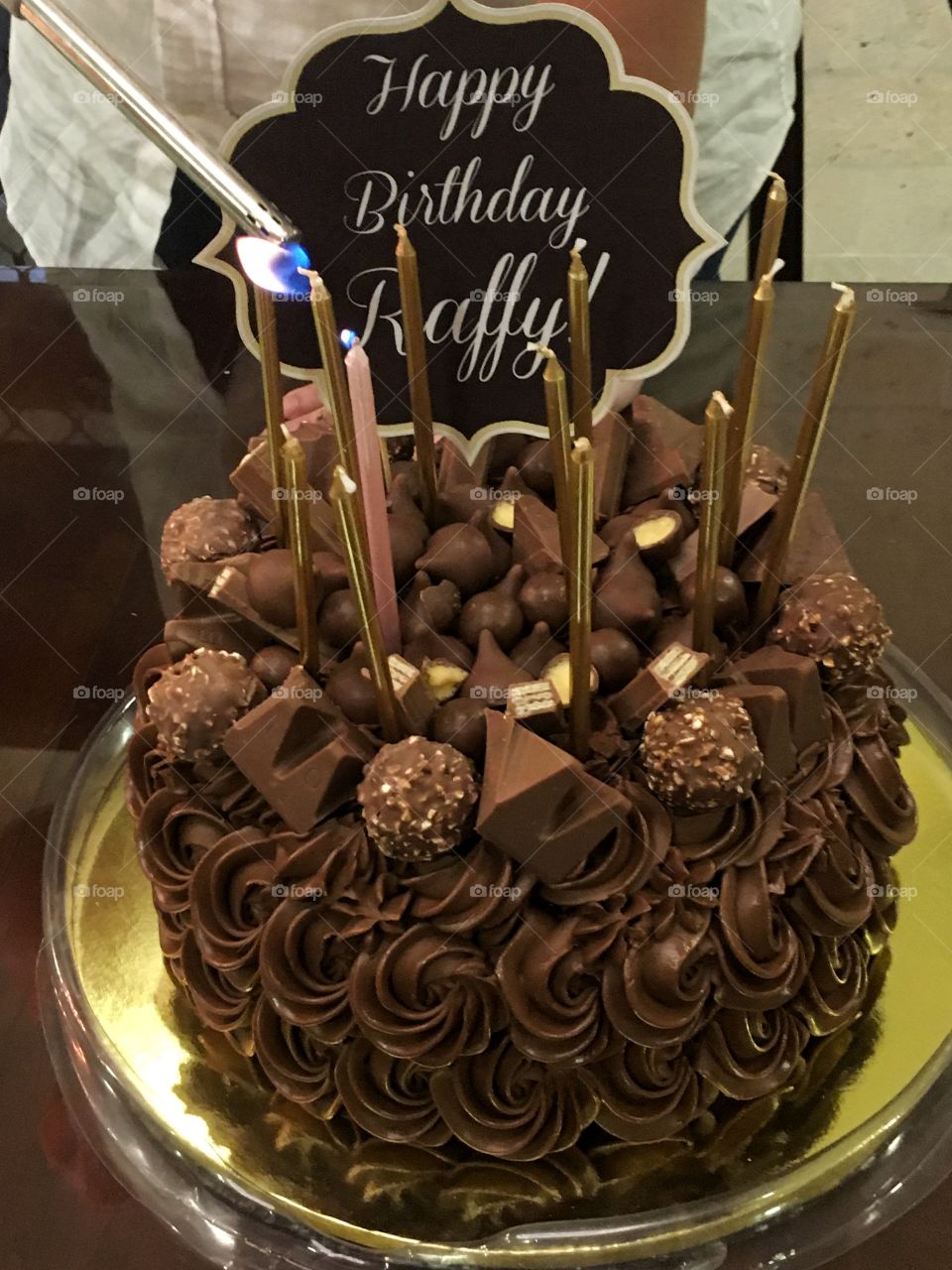 chocolate birthday cake 