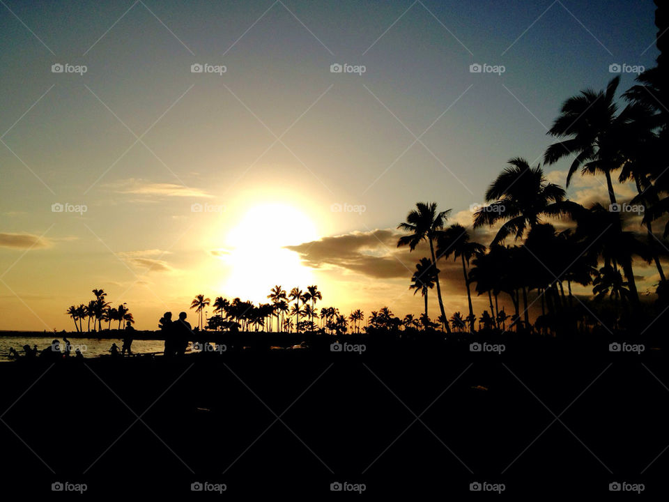 SUNSET HAWAII