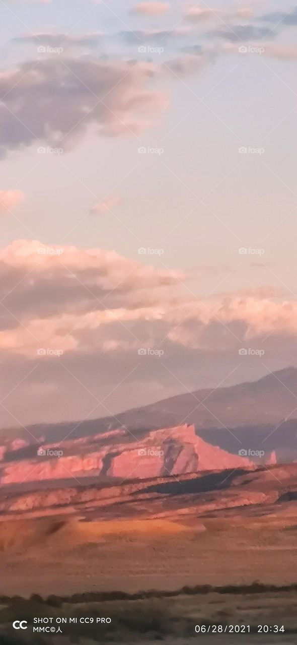 sunset and evening series