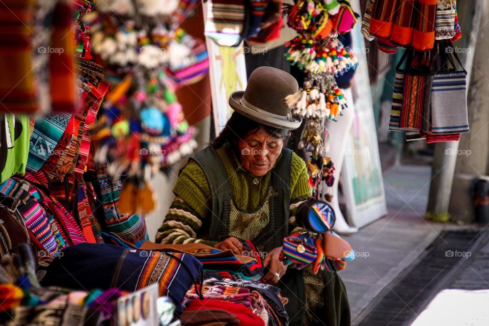 Market in Bolivia