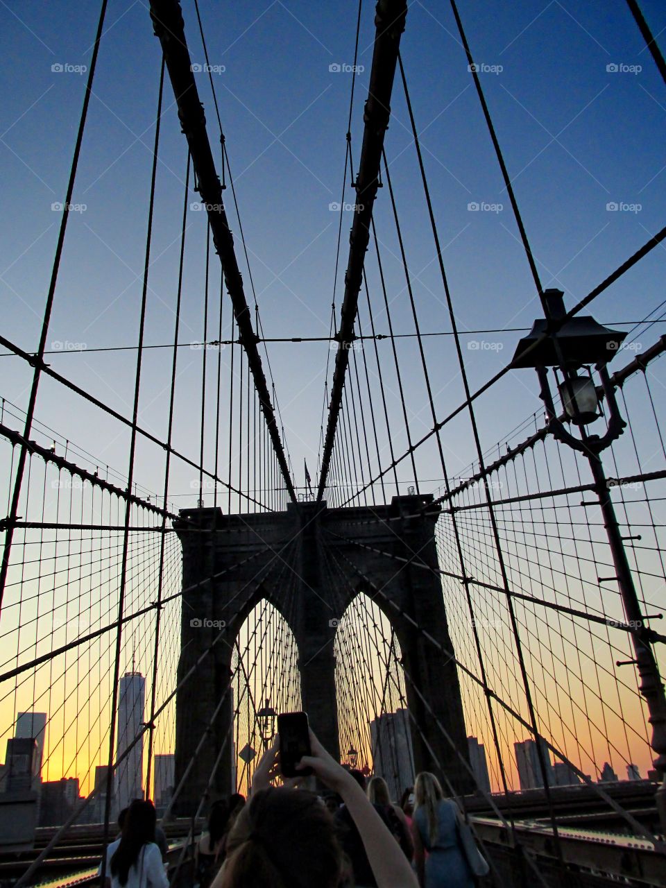 Brooklyn Bridge Sunset