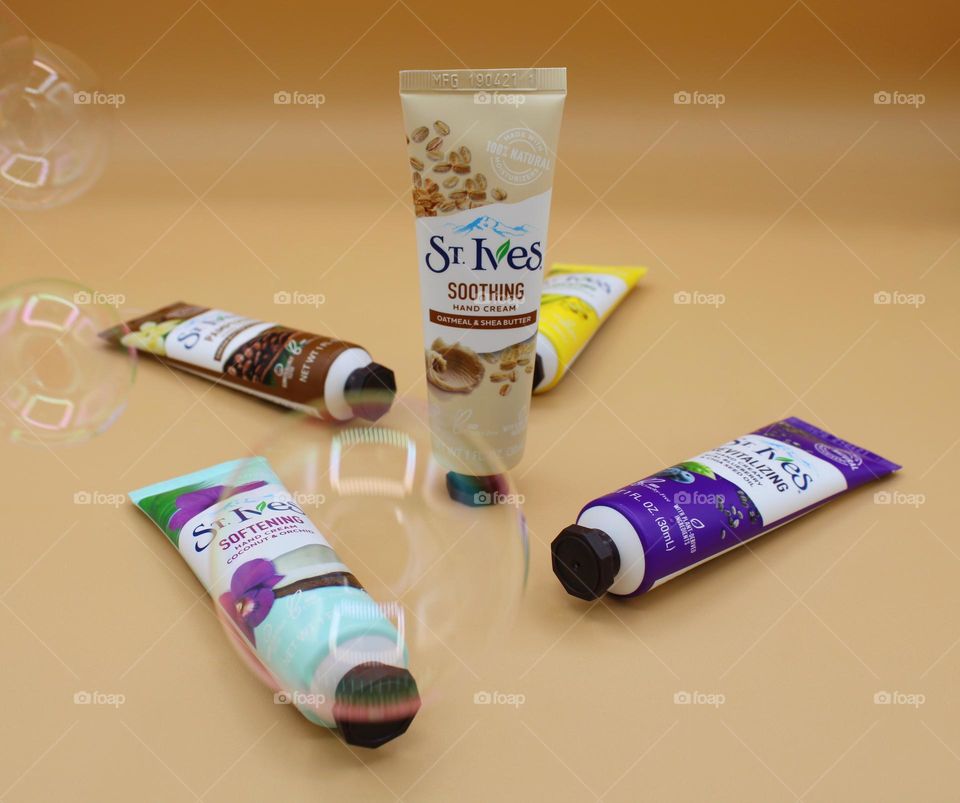 sets of St. Ives hand lotion