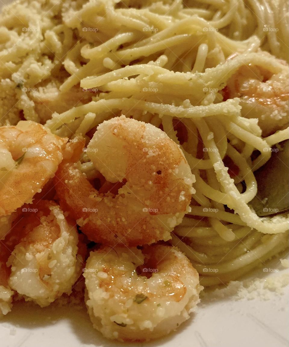 Shrimp scampi 🍤