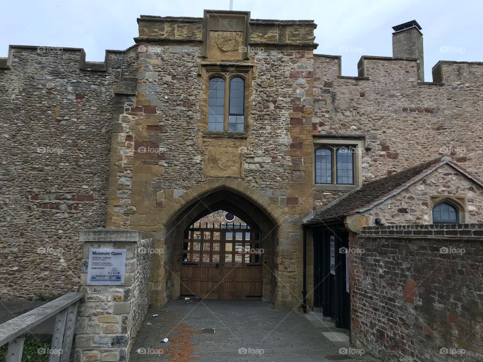 This significant castle has an incredible presence in this large town setting of Taunton.