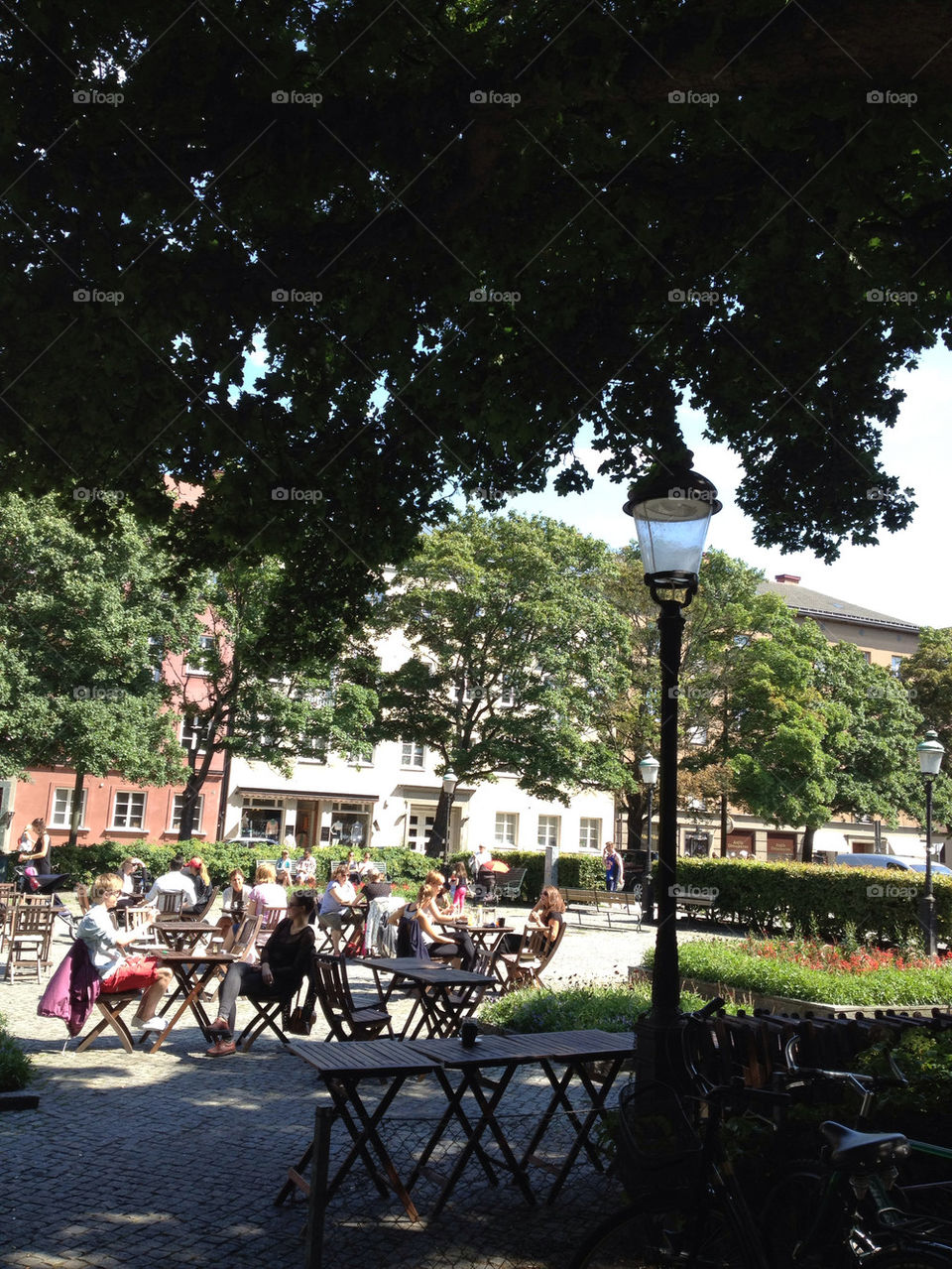 malmö sweden coffee square by jesja782