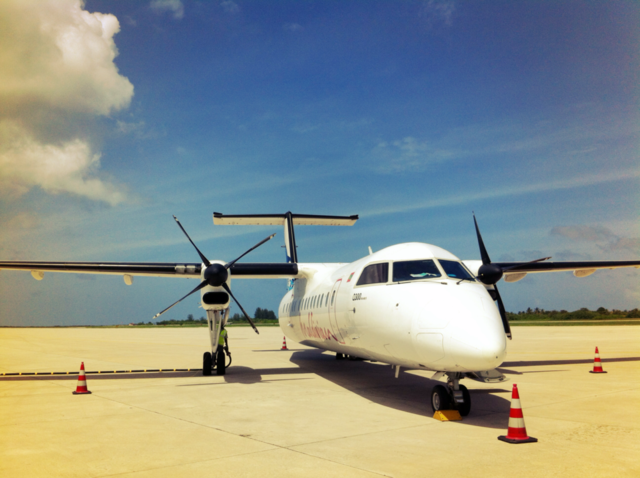 airport plane flight runway by maapu