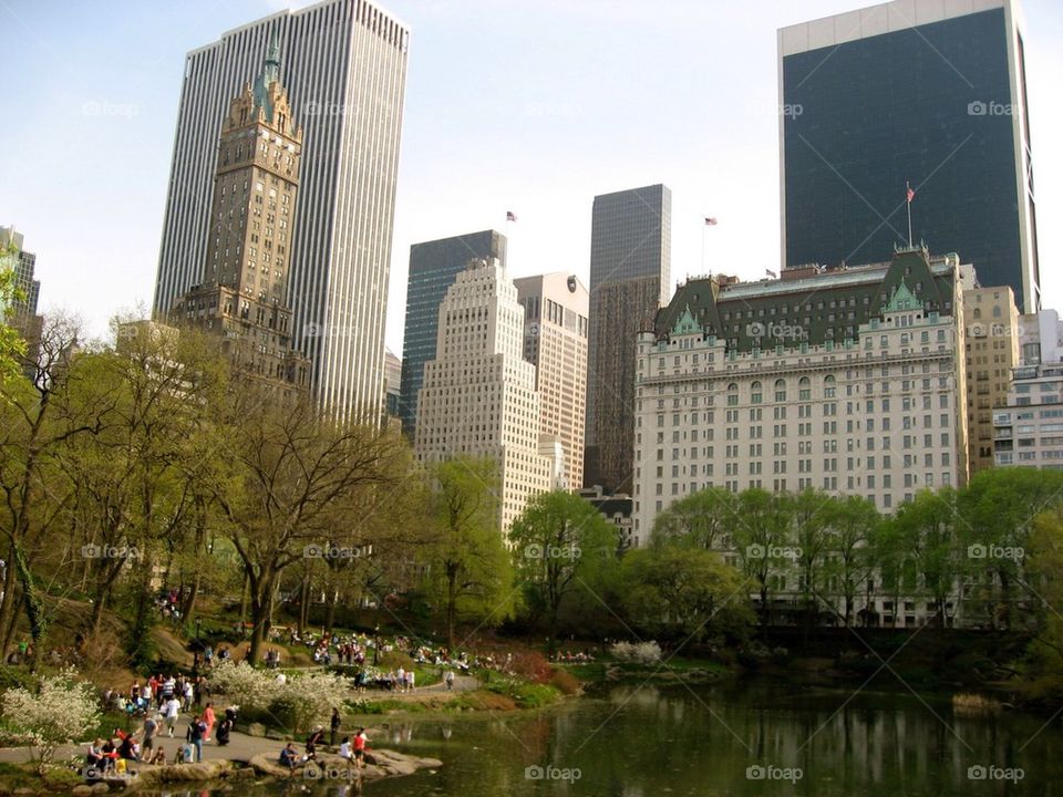 Manhattan and Central Park 