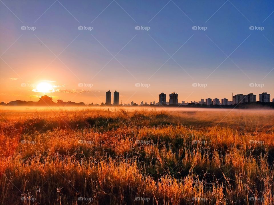 A dazzling morning with a beautiful sunrise ❤️😍