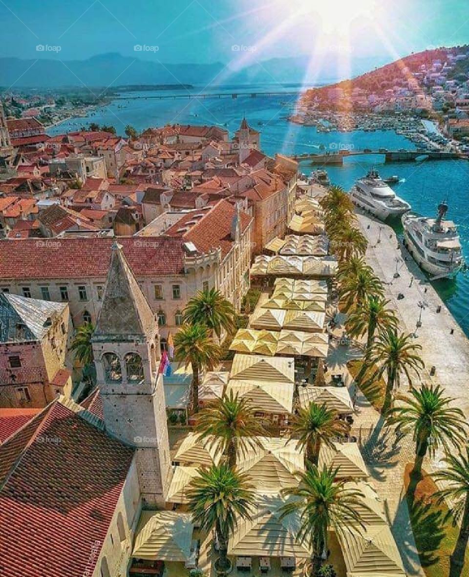 Trogir City from Croatia