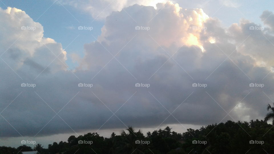 sky and clouds design